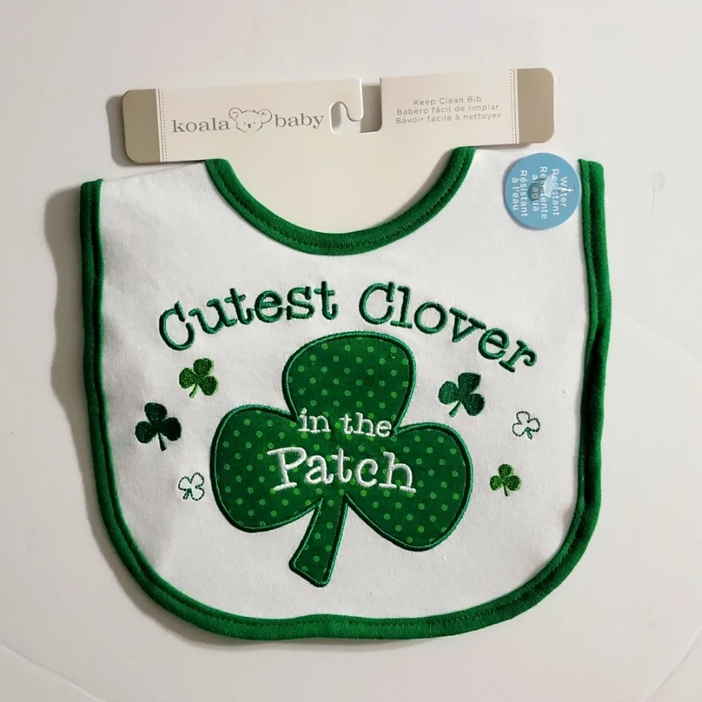Koala Baby St.Patrick's Bib
